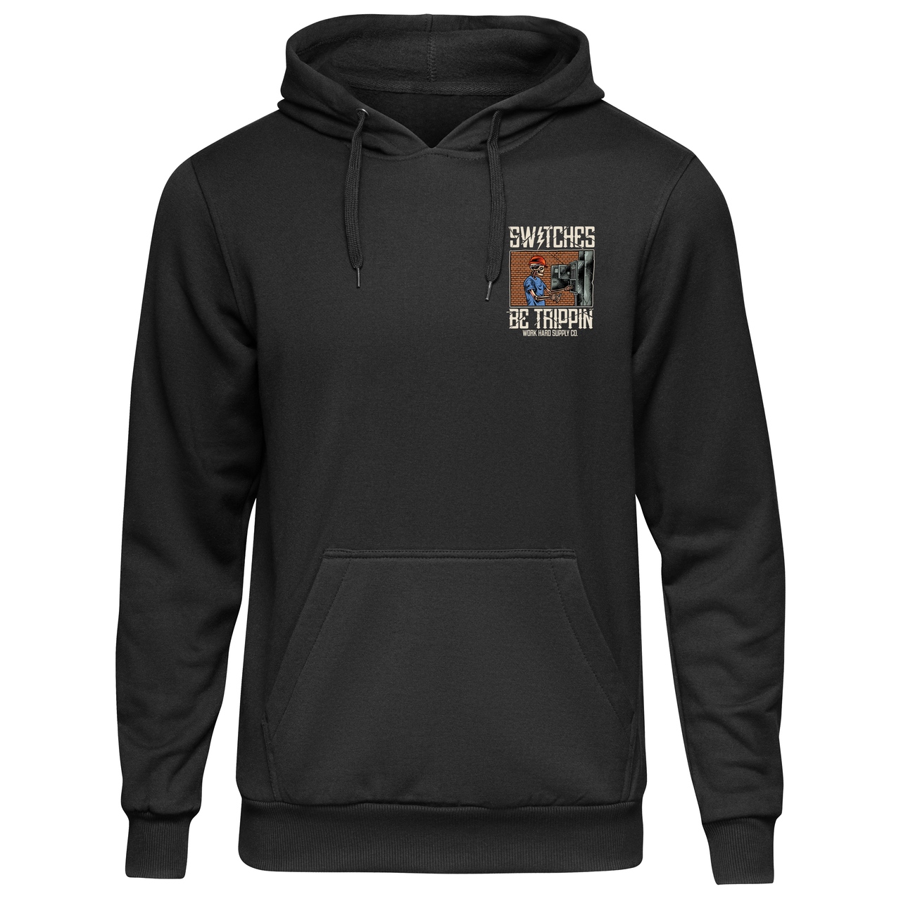 Switches Be Trippin Hoodie-Work Hard Supply Co.