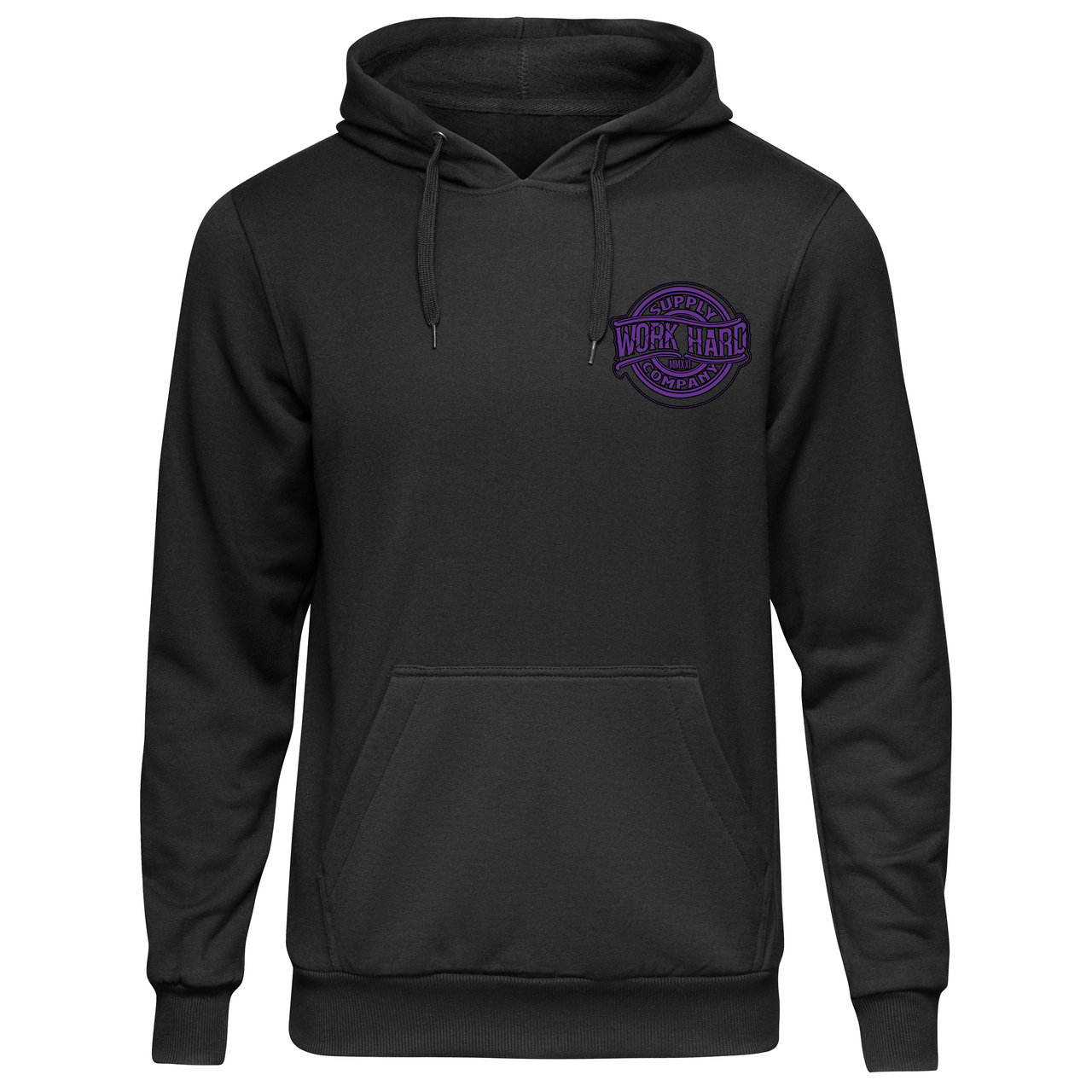 Work Hard Supply Co. Hoodie - Purple